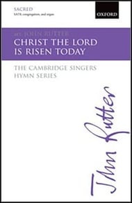 Christ the Lord Is Risen Today SATB choral sheet music cover Thumbnail